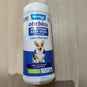Oticbliss Ear Wipes for Cats & Dogs